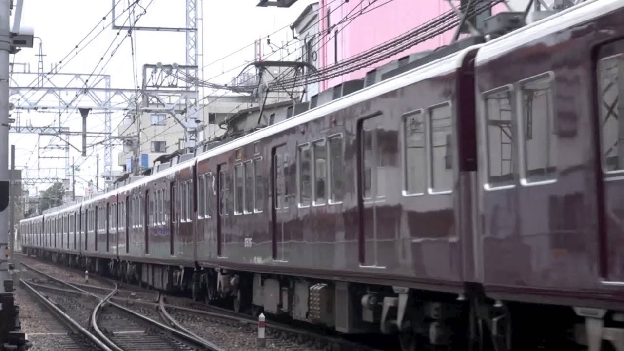 阪急電鉄 8000系8006f 急行宝塚行 蛍池 石橋 13 03 Youtube