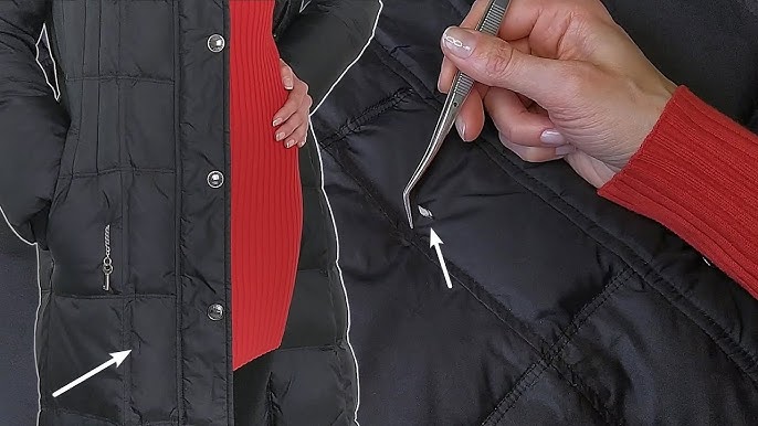 SOLVED: My down jacket is leaking feathers! How can I patch the