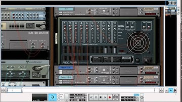 [리즌강좌] Reason에서 Sub mix channel 활용하기
