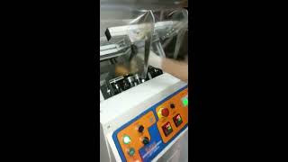 SEMIAUTOMATIC FLOW PACK MACHINE