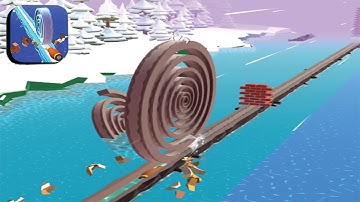 Spiral Roll - All Levels Gameplay Android,ios (lv 8-18)