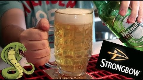 How To Make A Snakebite (And Black)