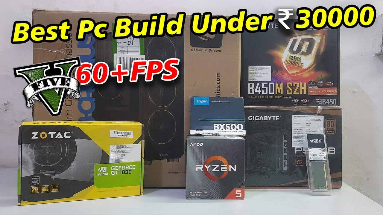 PC Build Under 30000 PC Build Under 30000 Ryzen 5 Ryzen 5 3600