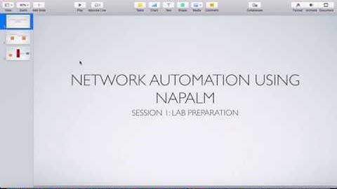 Network Automation Using Napalm - 1 - Setting Up Network Device Simulator Using EVE-NG