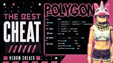 POLYGON FREE HACK 2023 | UNDETECTED MOD MENU | AIMBOT + WALLHACK | NEW CHEAT POLYGON