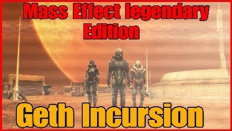 Mass Effect legendary edition: Geth incursion/Tali reaction ME2