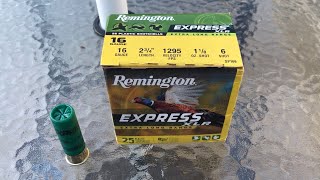 Rebranded Federal Ammo? Remington Express XLR 16 Gauge - Breakdown