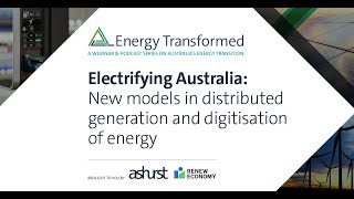 Webinar: Electrifying Australia