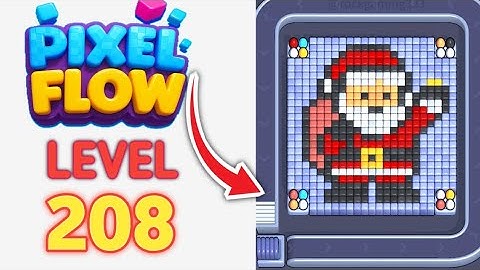 Pixel Flow Level 208 Walkthrough
