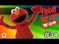 TICKLE ME ELMO JASON, NERDY GURL! | Friday the 13th The Game #34 Ft. Friends