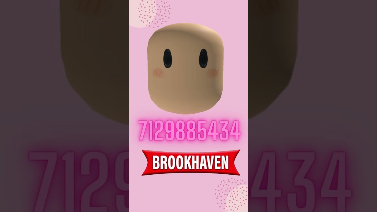 ID CODES FACE BROOKHAVEN RP 