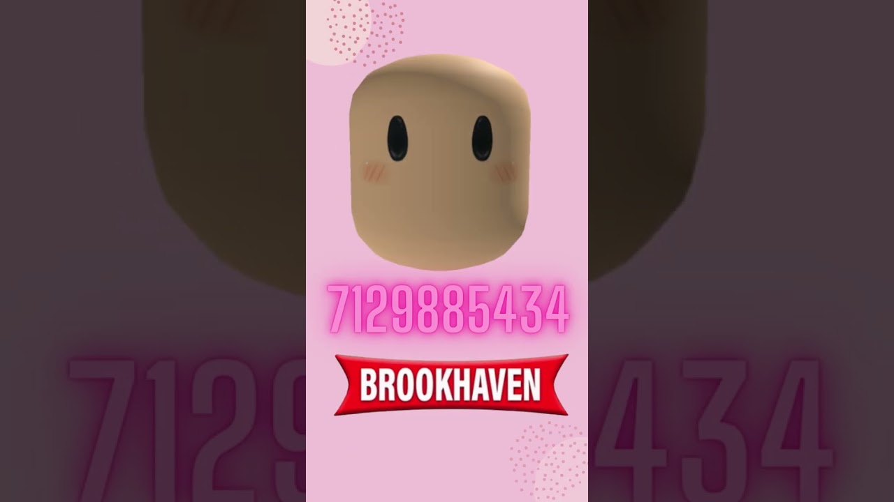 ID CODES FACE BROOKHAVEN RP 