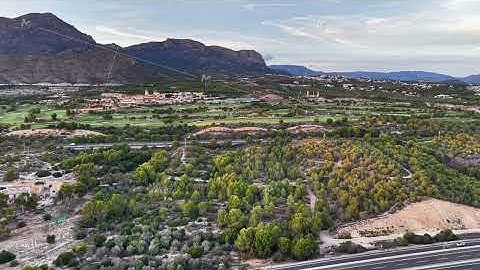 Aerial Imaging Capturing Transportation Route Amid Vegetation And Undulating Land For Conservation