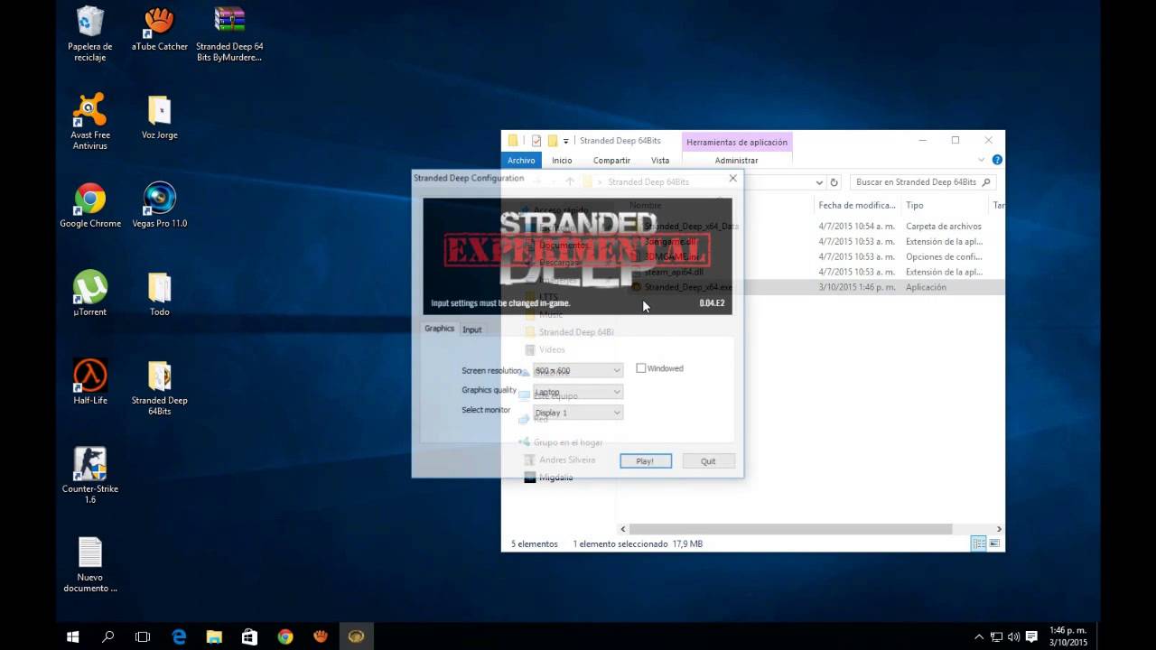 Descargar y instalar Stranded Deep para 32 y 64 bits (2015)