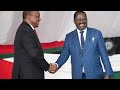 2022 presidential election: "We have chosen Raila Odinga", Kenyatta says