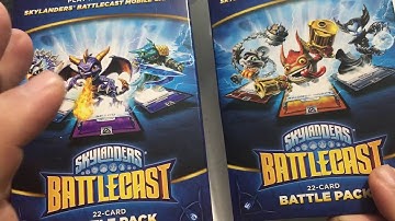 Skylanders BattleCast Ultimate Starter Pack Unboxing (by Activision) iOS / Android