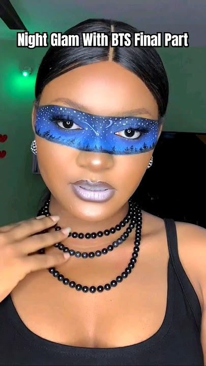 Beauty & Bangtan: Tape Makeup by a BTS-Loving MUA 🎵#btsarmy #bangtan #makeuptutorial #makeupshorts