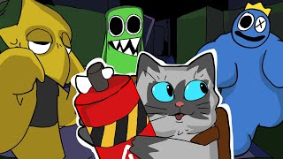 BLUE Vs. Cat / Rainbow Friends Chapter 2 [Animation]