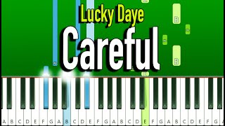 Lucky Daye - Careful (Piano Tutorial)