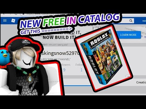 New Free In Roblox Get Roblox Character Encyclopedia In Chatalog - roblox item gratis roblox character encyclopedia youtube