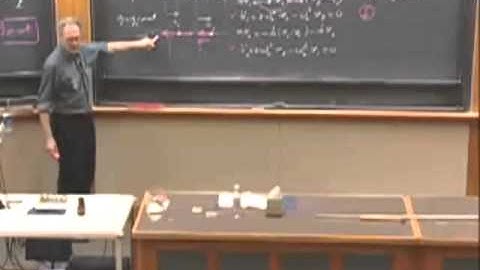 Lec 10: Exam 1 Review | 8.03 Vibrations and Waves, Fall 2004 (Walter Lewin)