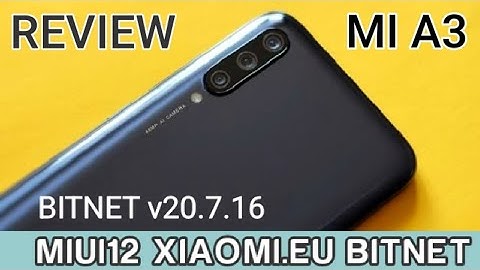 MIUI12 v20.7.16 FOR MI A3 REVIEW IN DEPTH(IN HINDI) EXPLAIN ALL MIUI12 FEATURES🔥MIUI12 STABLE ROM🔥