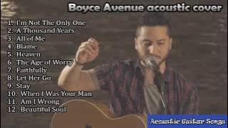 Sam Smith | I'm not the only one | nonstop cover by Boyce Avenue Acoustic Guitar