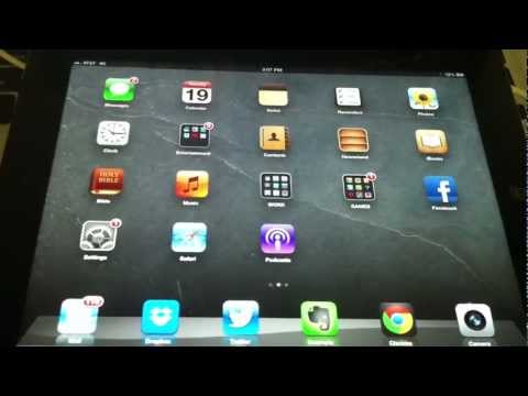 iPad Swipe Gestures for 4 and 5 Fingers
