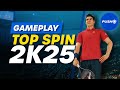 TopSpin 2K25 Full Match Gameplay - Federer Vs. Alcaraz | PlayStation 5