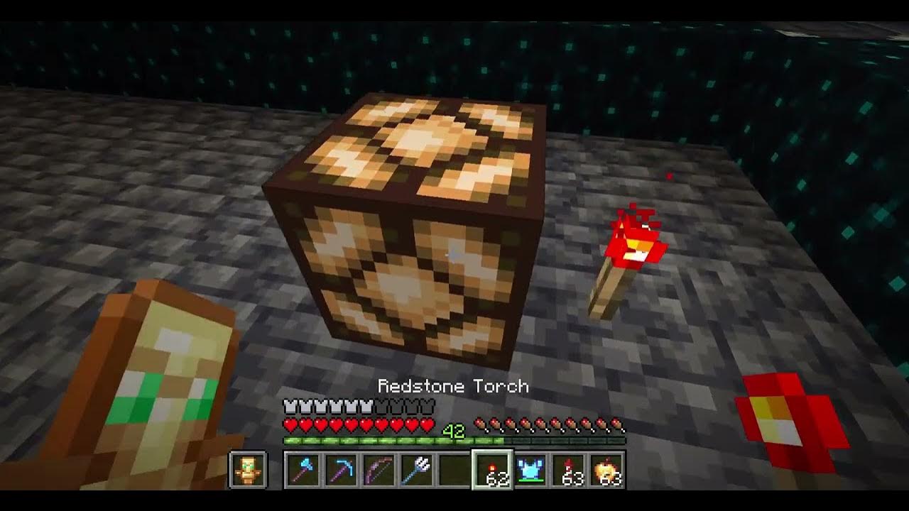 How to Make a Redstone Lamp in Minecraft YouTube