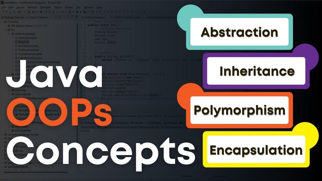 Session 34 OOPS concept in Java - YouTube