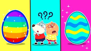 Wolfoo Plays With Colorful Surprise Eggs -  Game for Kids -  Wolfoo Games screenshot 2