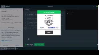 Javascript - Part 3 - 50 Lessons Completed !