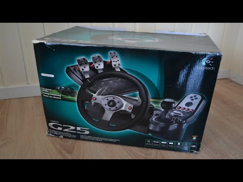 Logitech G25 Racing Wheel Unboxing Review in 2022 ! 