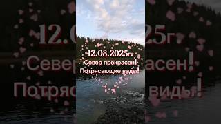 КАК ЖЕ КРАСИВО! ВЕЛИКОЛЕПНОЕ МЕСТО! #рыбалка #летняярыбалка #природасеверногокрая #природныепейзажи