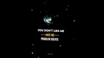 You don
