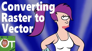 Convert a Raster Level to a Vector Level - OpenToonz Tutorial