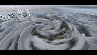 Sky Master ULTIMATE HDRP - InfiniCLOUD system - Vortex system WIP