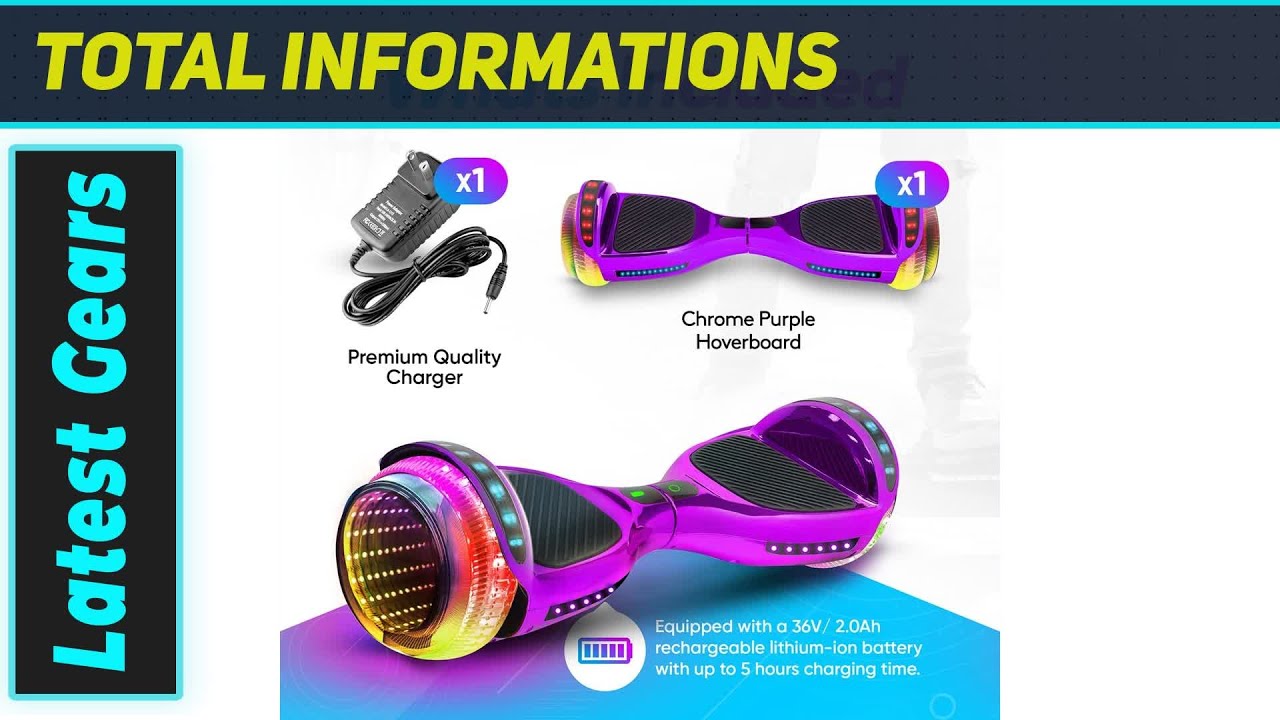 Ховерборд Emaxusa: ЛУЧШИЙ подарок для детей? Посмотрите это видео!