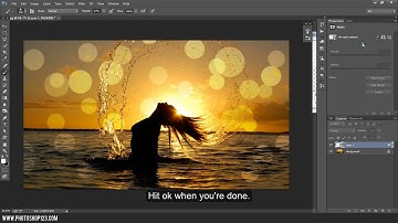 Photoshop Tutorial Bokeh Effect 2017