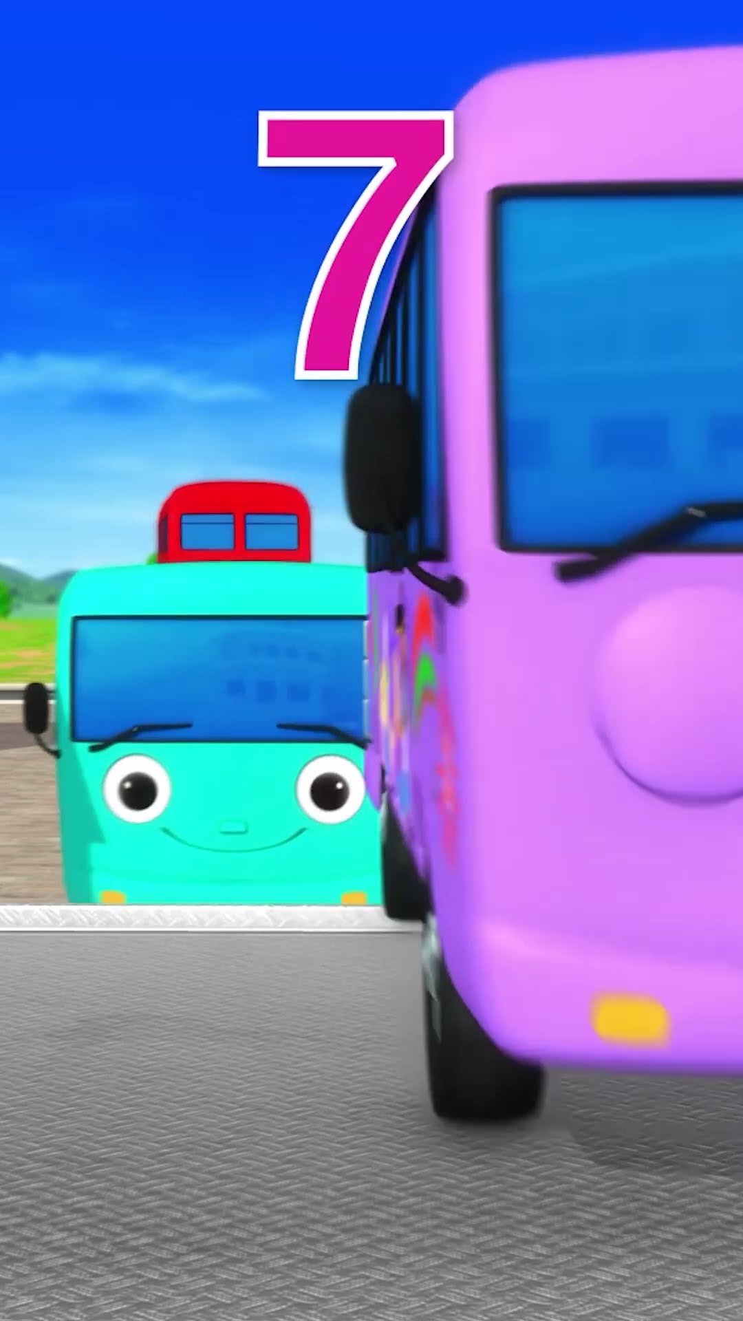 Contando autobuses ??? | #CancionesInfantiles #LittleBabyBum