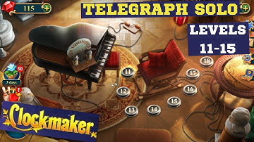 How to play Clockmaker event Telegraph Solo levels 11-15