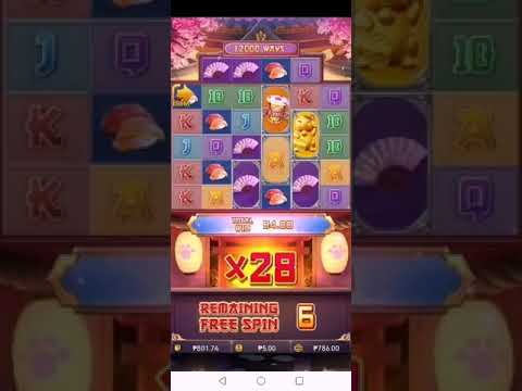 Lucky Neko PG Slot bet 5 lng laki ng binigay #game #slots #casino