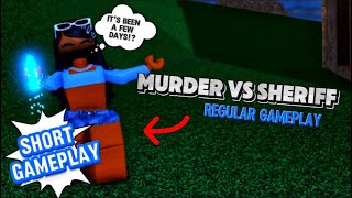 IT'S BEEN A WHOLE WEEK! MY SKILLS ARE THERE STILL!? 👀 | Murder Vs Sheriff