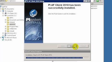 OSIsoft: Install PI AF Part 2: AF Client, Client-Server Connections, PI AF Security. v2010