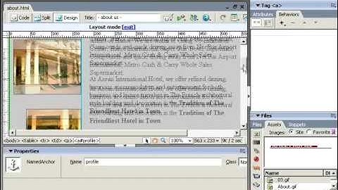 Học thiết kế html bằng dreamweaver bai 13.wmv
