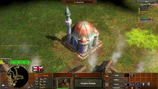 Age of Empires 4 vs 4 AI medium game 2 (SWE)