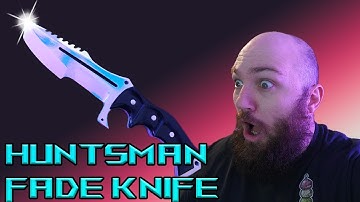 I 3D printed the Fade Huntsman Knife from Counter Strike