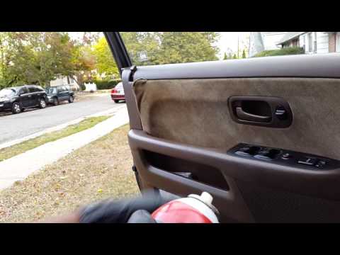 How To Repair Loose Car Door Panel Upholstery - Quick Fix