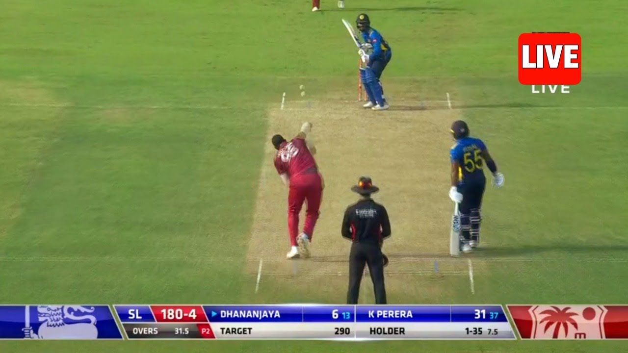 West Indies Vs Sri Lanka 3rd ODI Live 2020, SL Vs WI 3rd ...